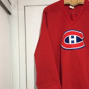VINTAGE NHL MONTREAL CANADIENS JERSEY SIZE XL